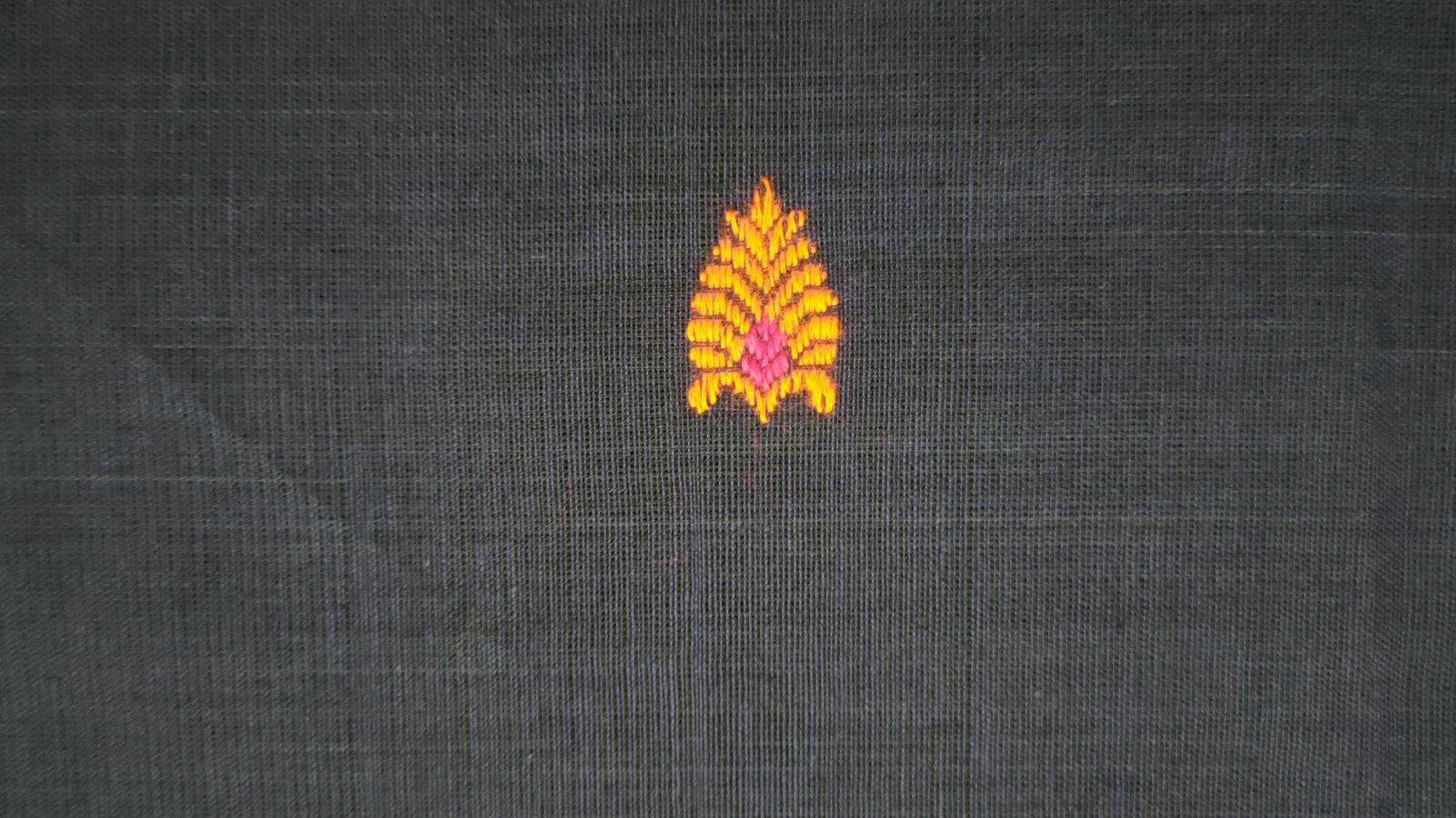 Assam Handwoven Khadi Cotton Saree Pure Mercerized Cotton Saree, Blouse Piece