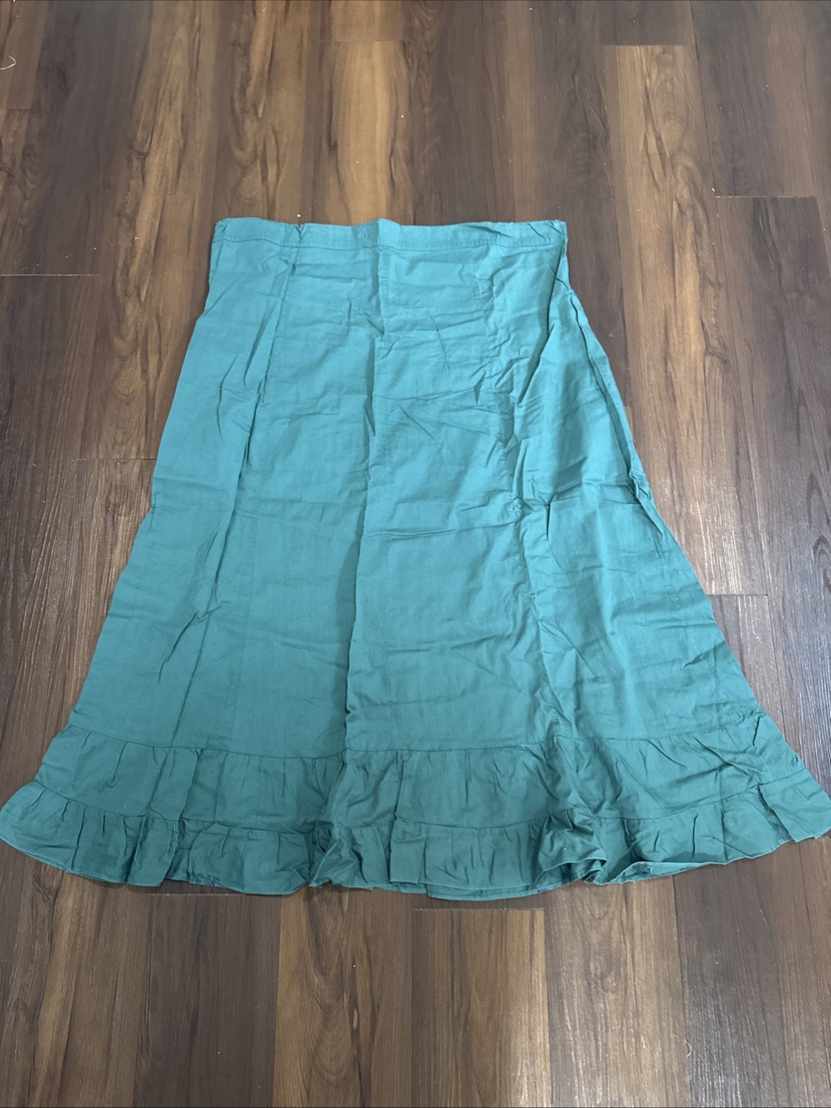 Cotton Petticoat Pine Green Underskirt Sari Inner Wear/Inskirt