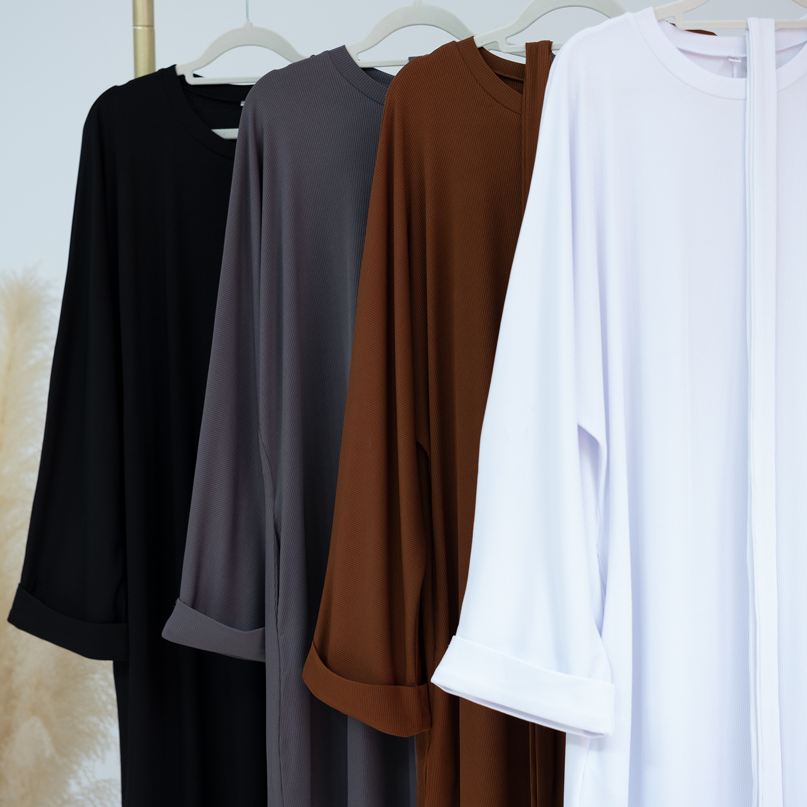 Autumn Loose Abaya Women Arab Prayer Muslim Burqa Dress Kaftan Long Dress Robe