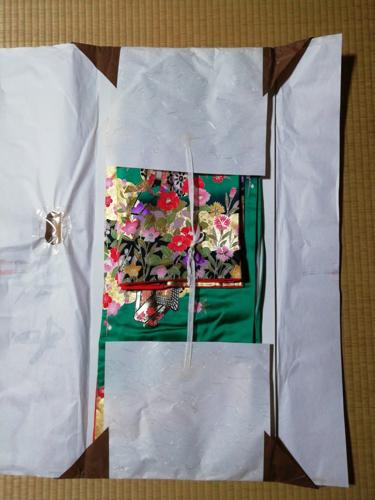 Japanese Kimono For children Kids 30 years ago 300,000 yen Vintage 50.39inch JPN
