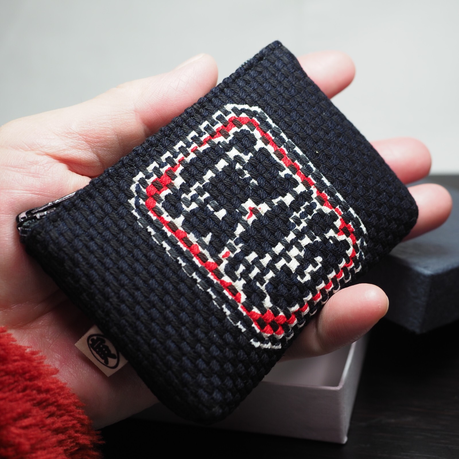 TORAICHI Sashiko Coin Purse (Small) Durable practical for work case pouch