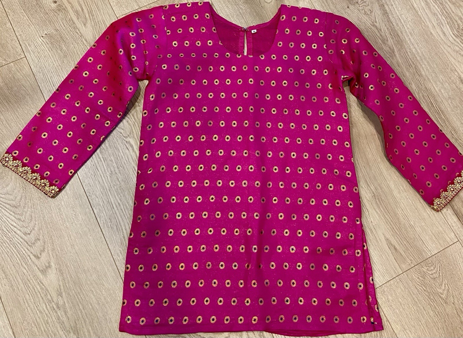 Shalwar Kameez 4pc Girls Party Wear Señorita Size 10-12 Perfect Mehndi Mayon