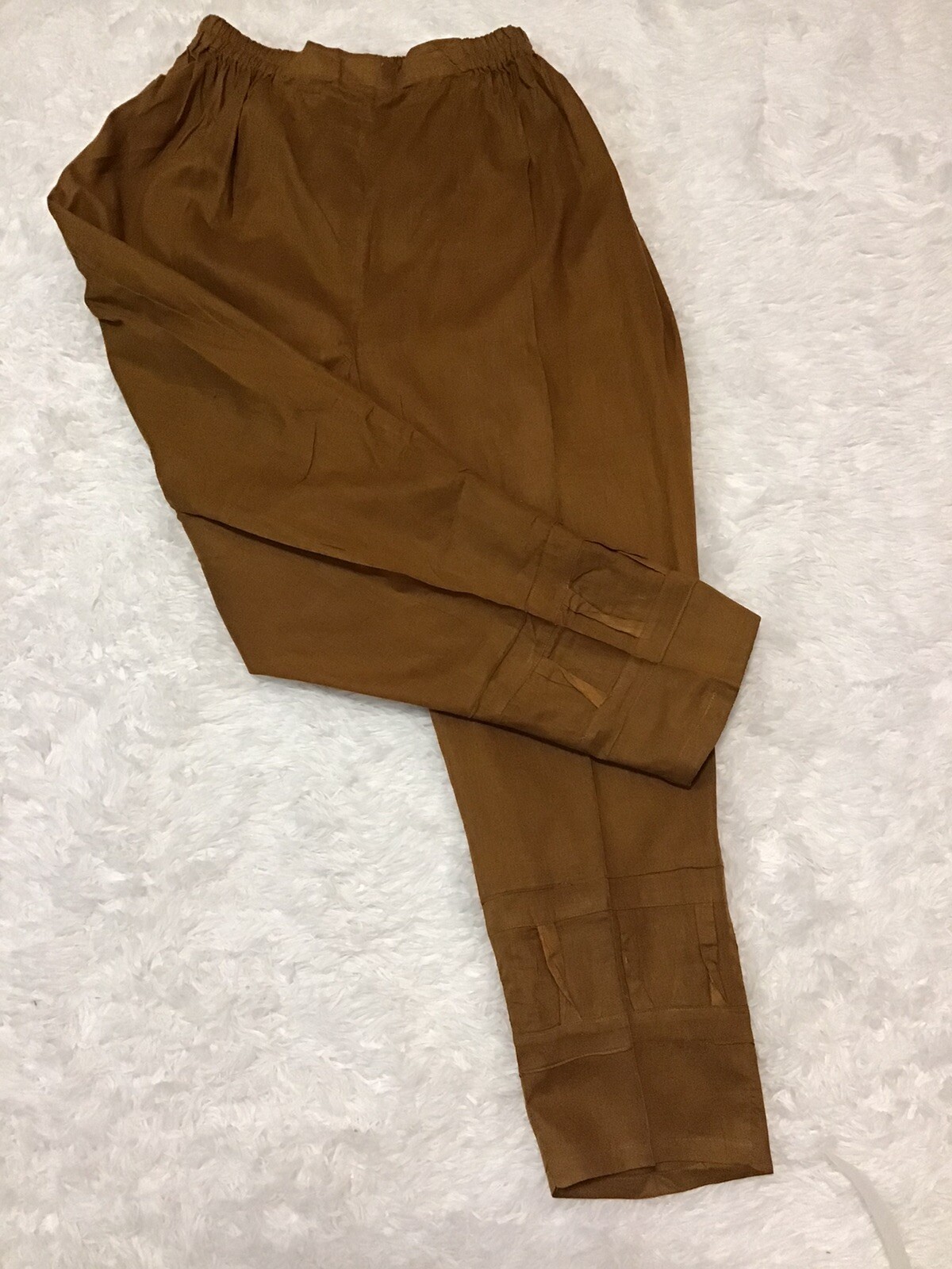 Trendy Loose Cotton Cig Pant Shalwar Medium