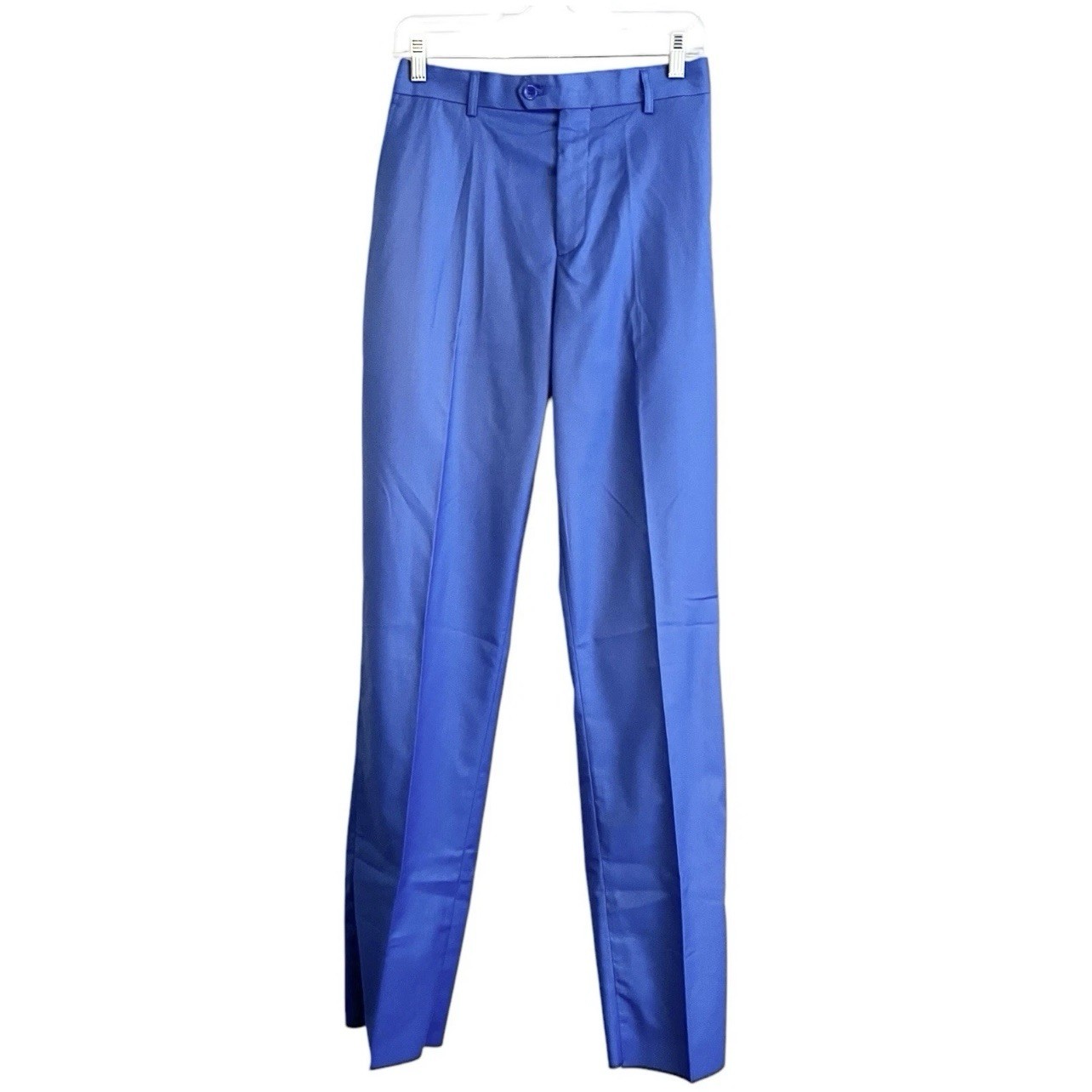 African Nigerian Senator Style Blue Top & Bottom Two Piece Outfit #3