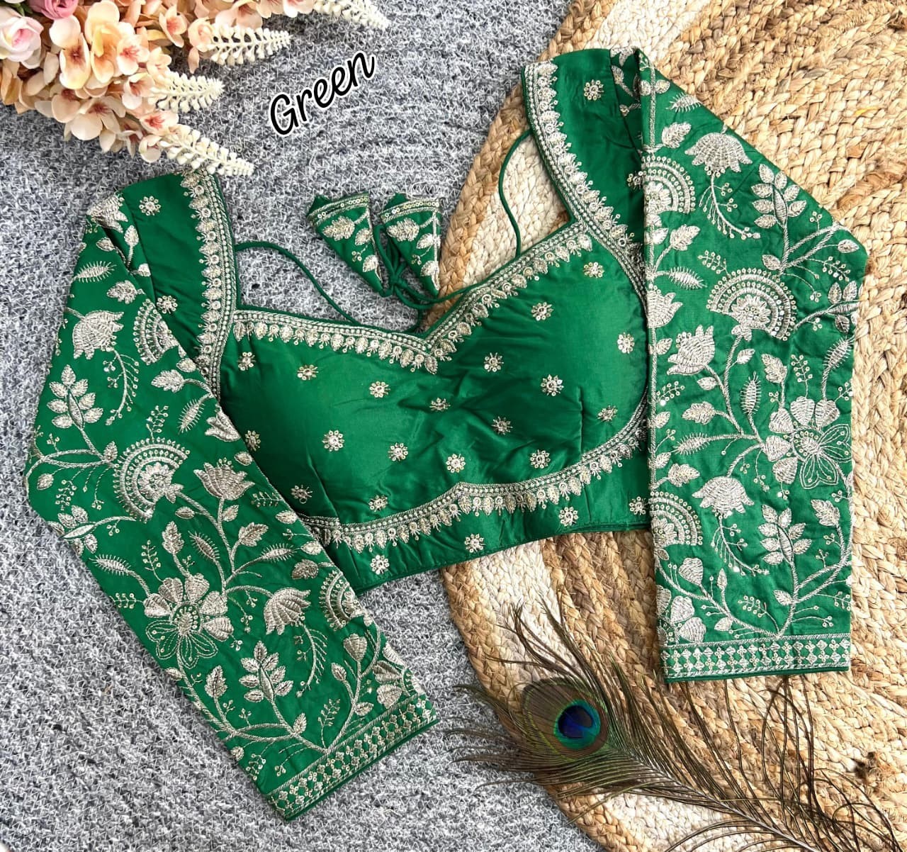 Saree Blouse Readymade Designer Sari Choli Indian Party Wear Bollywood Dress Top