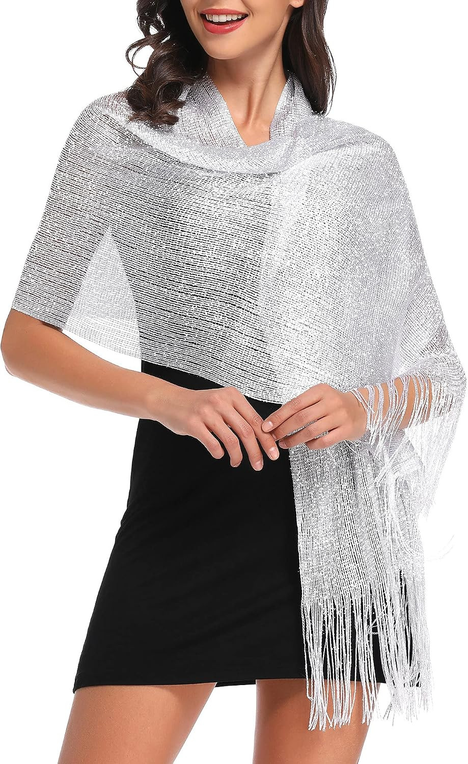 Sparkling Metallic Shawls and Wraps for Evening Party/Wedding/Formal Dresses (Wi