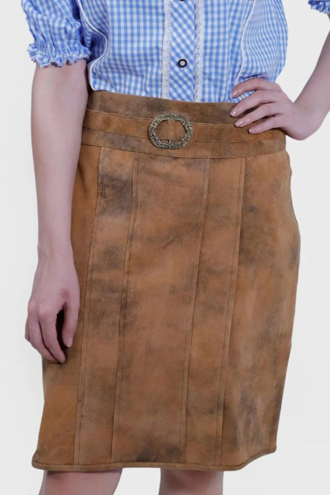 Rustic Lederhosen Skirt