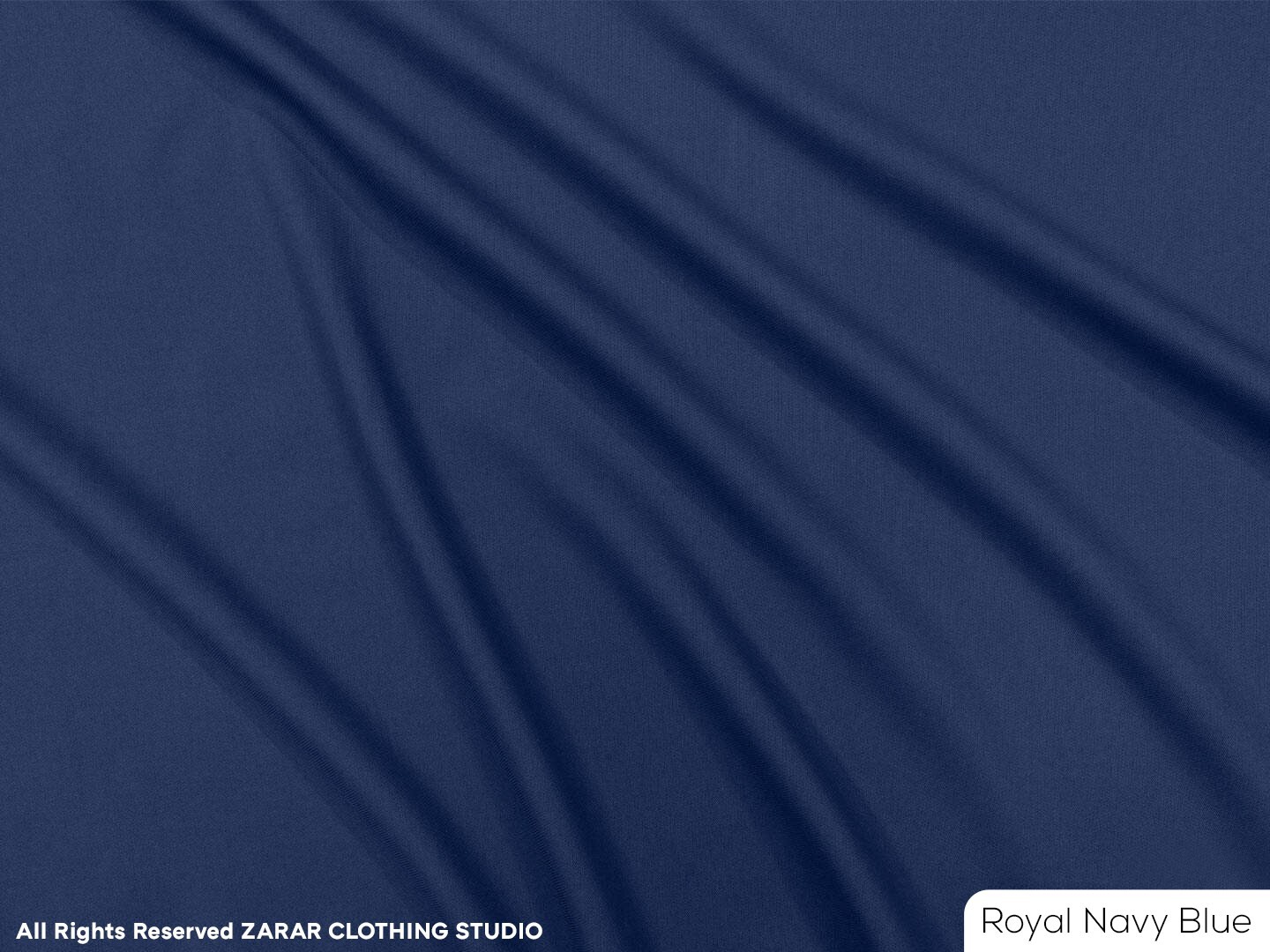 Royal Navy Blue (Wash n Wear Supreme)Unstitch Fabric for Boys & Men | All Season