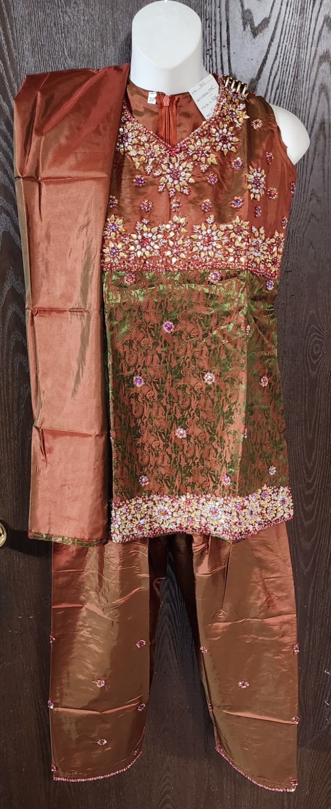 Girls Kids Bollywood Erhnic Salwar Kameez Dupatta Set Dress sizes 26, 28, 30