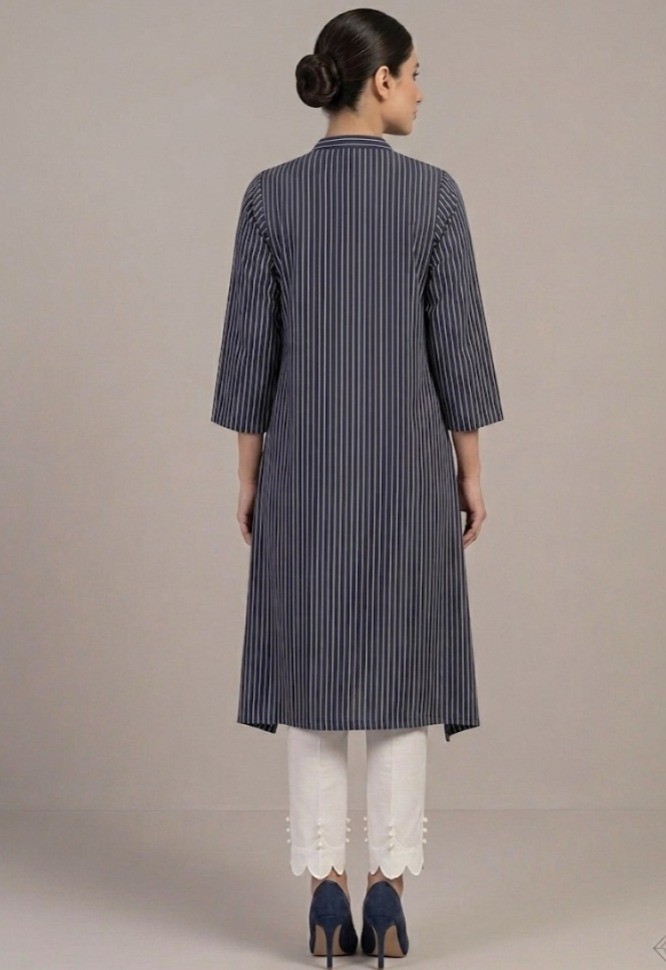 Women’s Heritage Handwork Tunic & Pant Set Ethnic Wear.