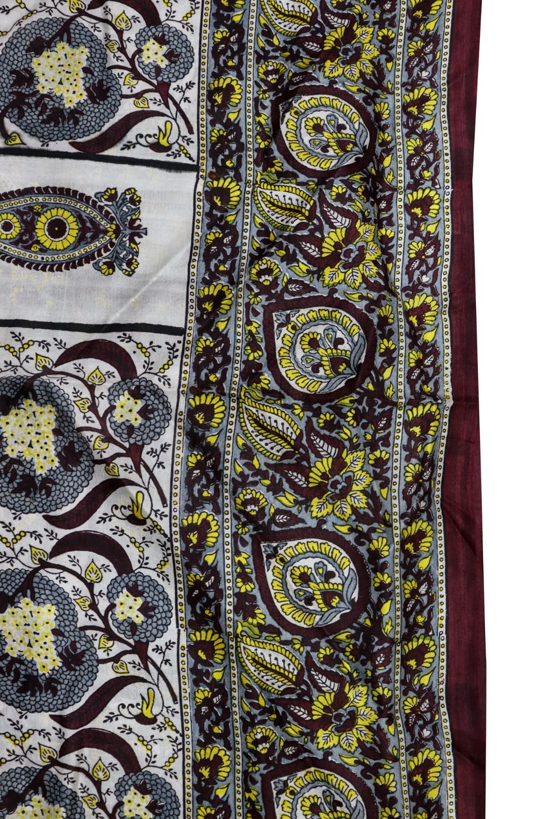 Vintage Silk Saree for Crafting, Sewing, Quilting, Upcycled Projects SS3280