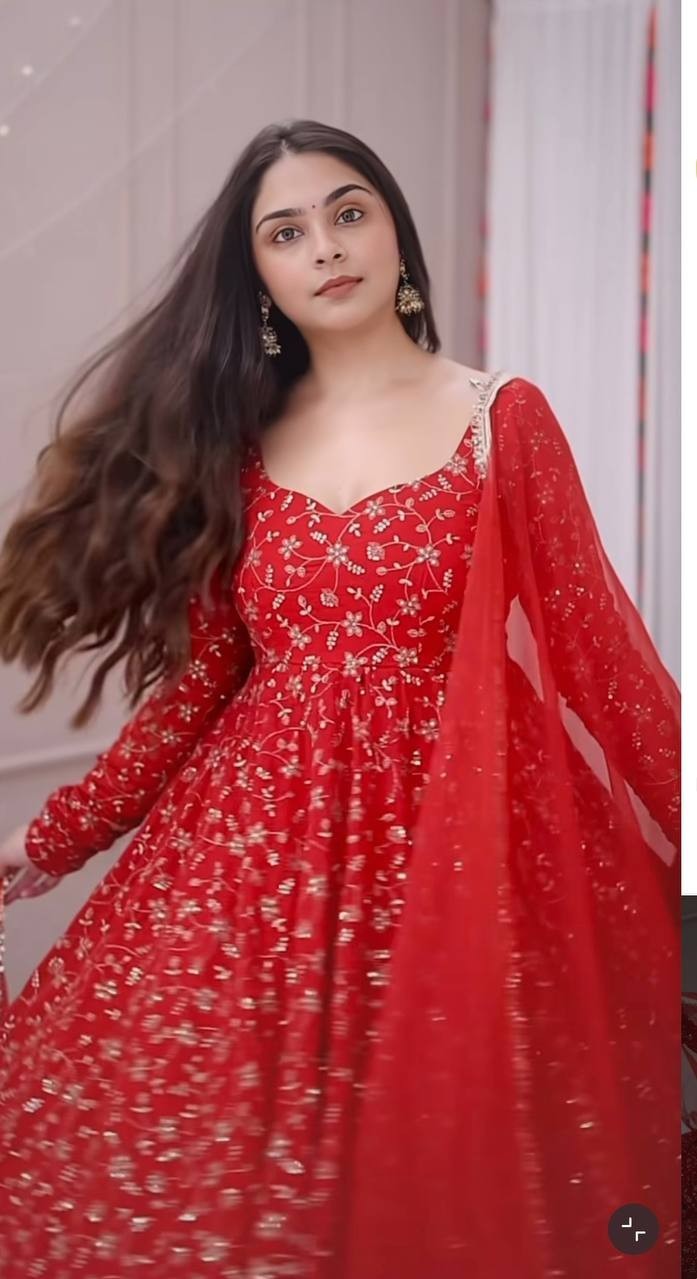 Anarkali suit long gown salwar kameez readymade 3 pcs suit party dress Eid suit