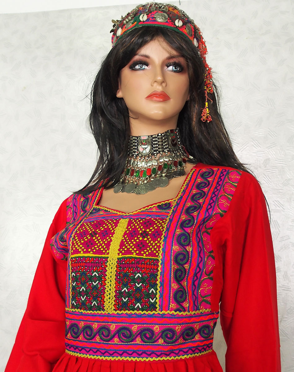 Orient nomads kuchi costume afghan dress tribal dance afghanistan dress