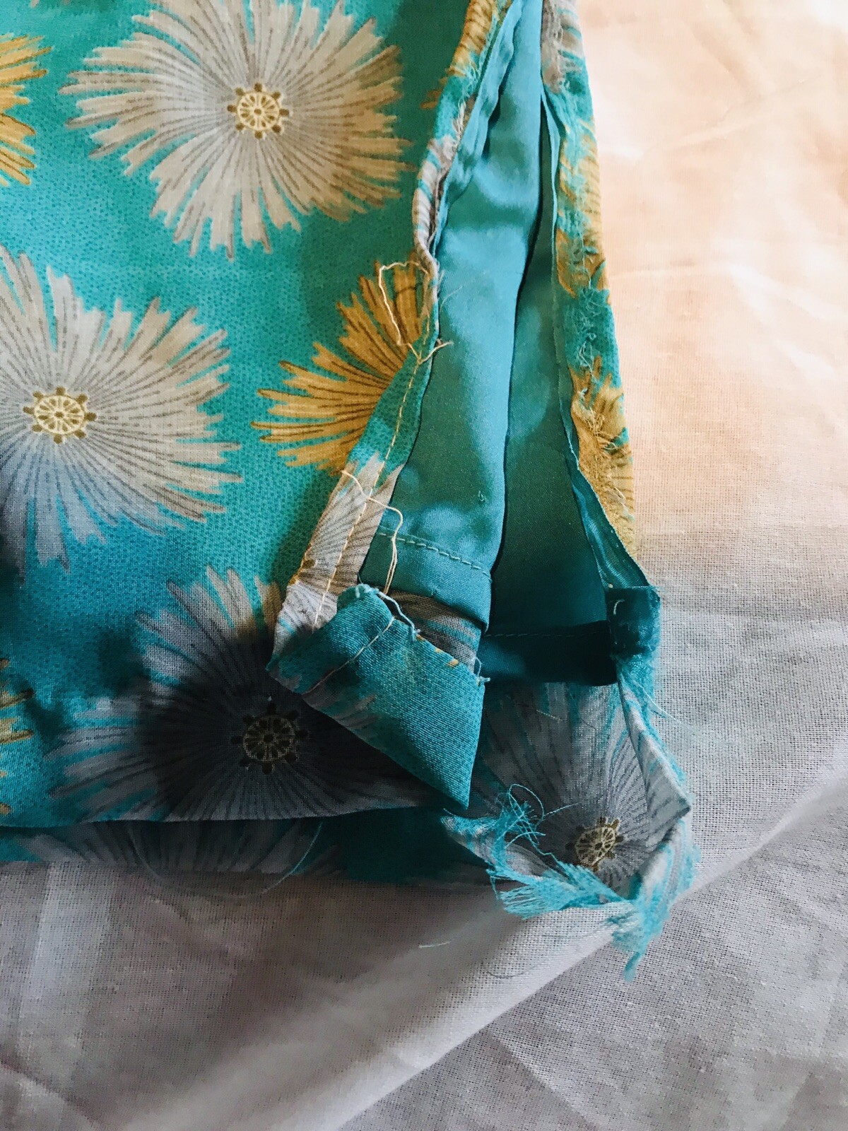 Beautiful Kurta Kameez Pakistani Indian Chiffone Aqua Blue 2xl