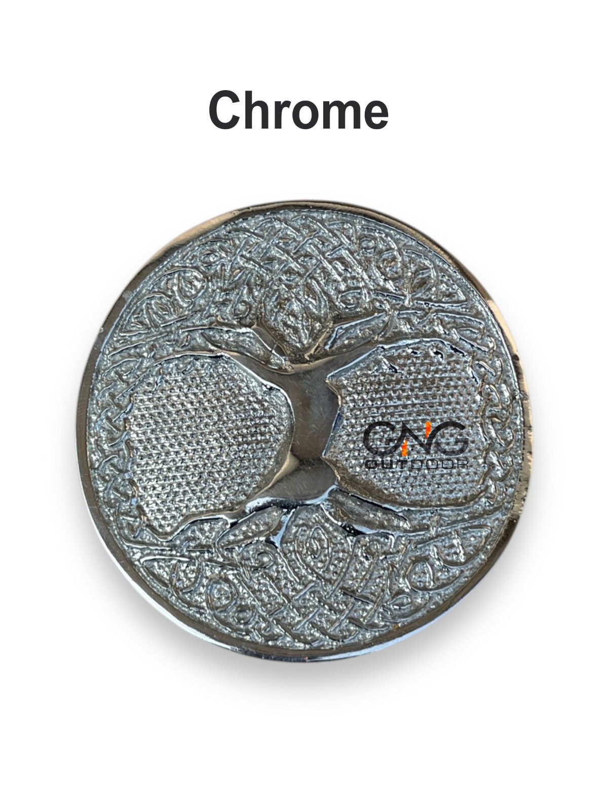 Celtic Tree Kilt Belt Buckle Scottish Round