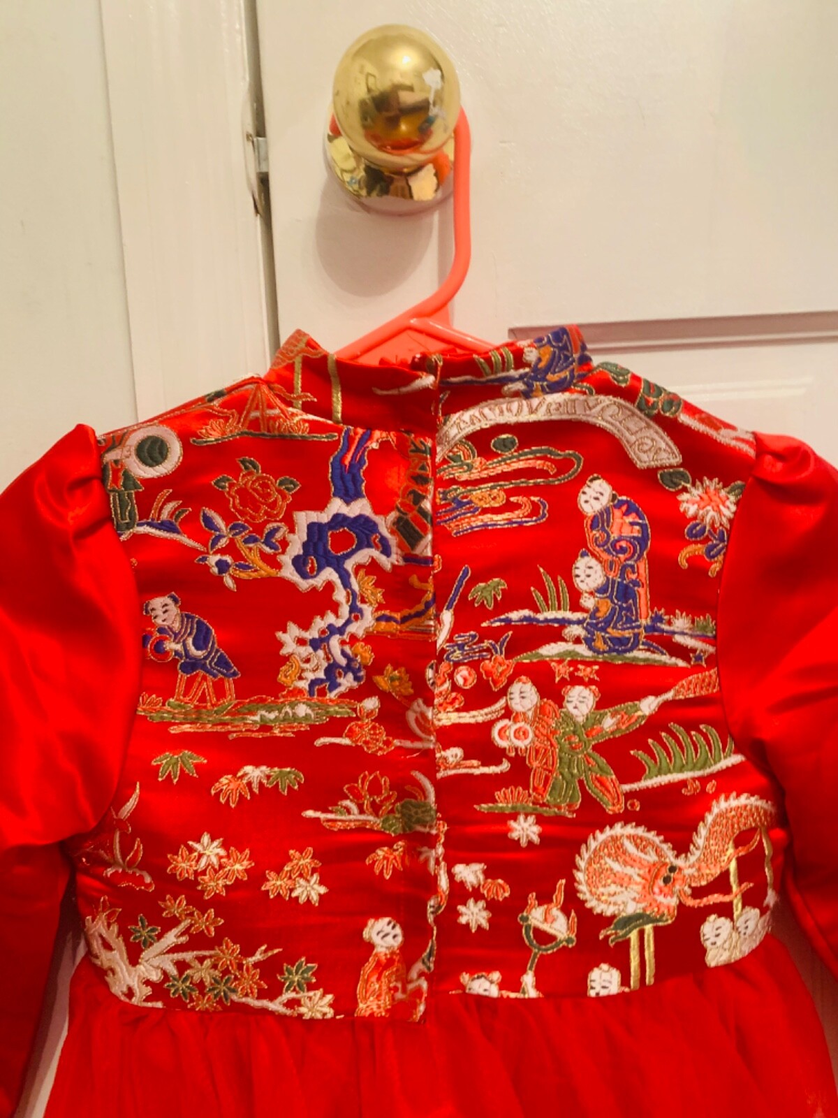 Chinese New Year Traditional Kids Tang Suit 120cm