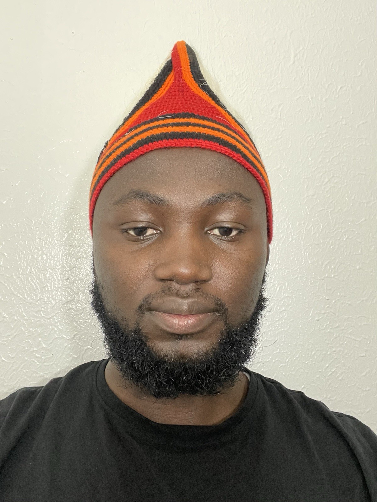Men’s African Traditional Native Hat, Northwest Bamenda, Baffousam, Nso Hat