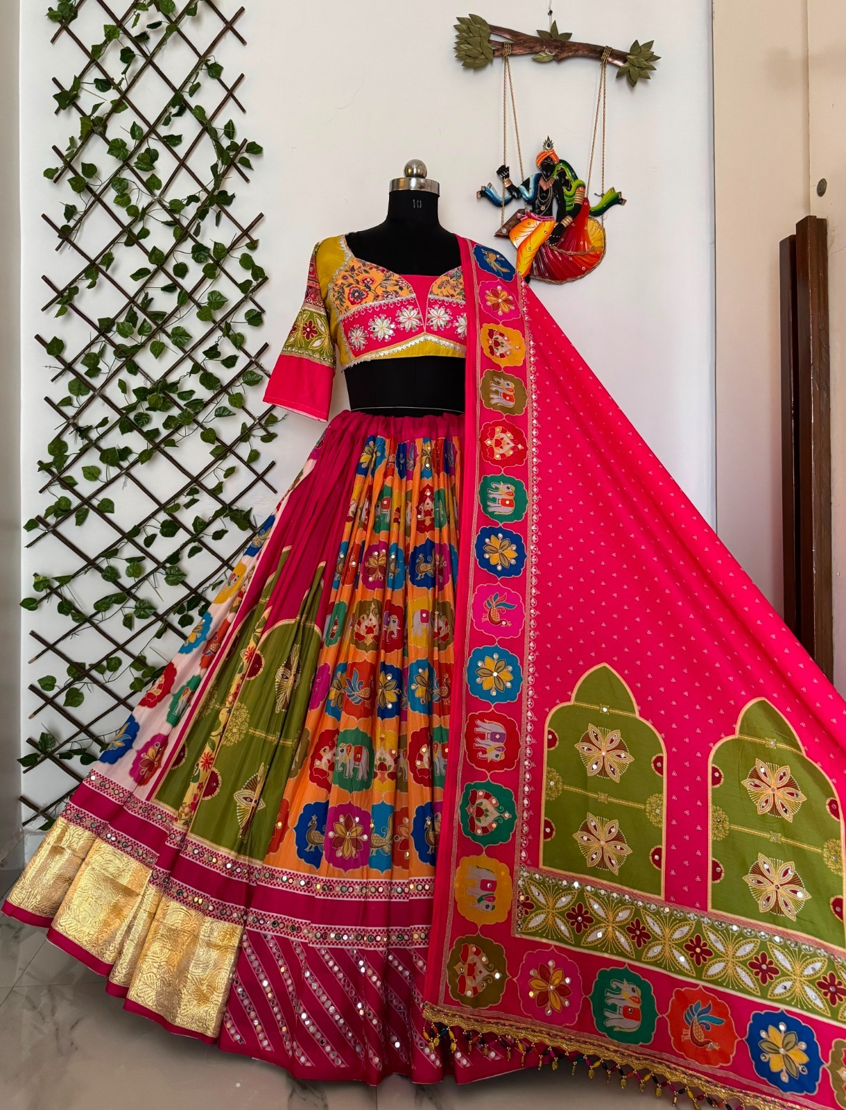 LEHENGA CHOLI INDIAN BOLLYWOOD WEDDING PARTY PAKISTANI WEAR READYMADE
