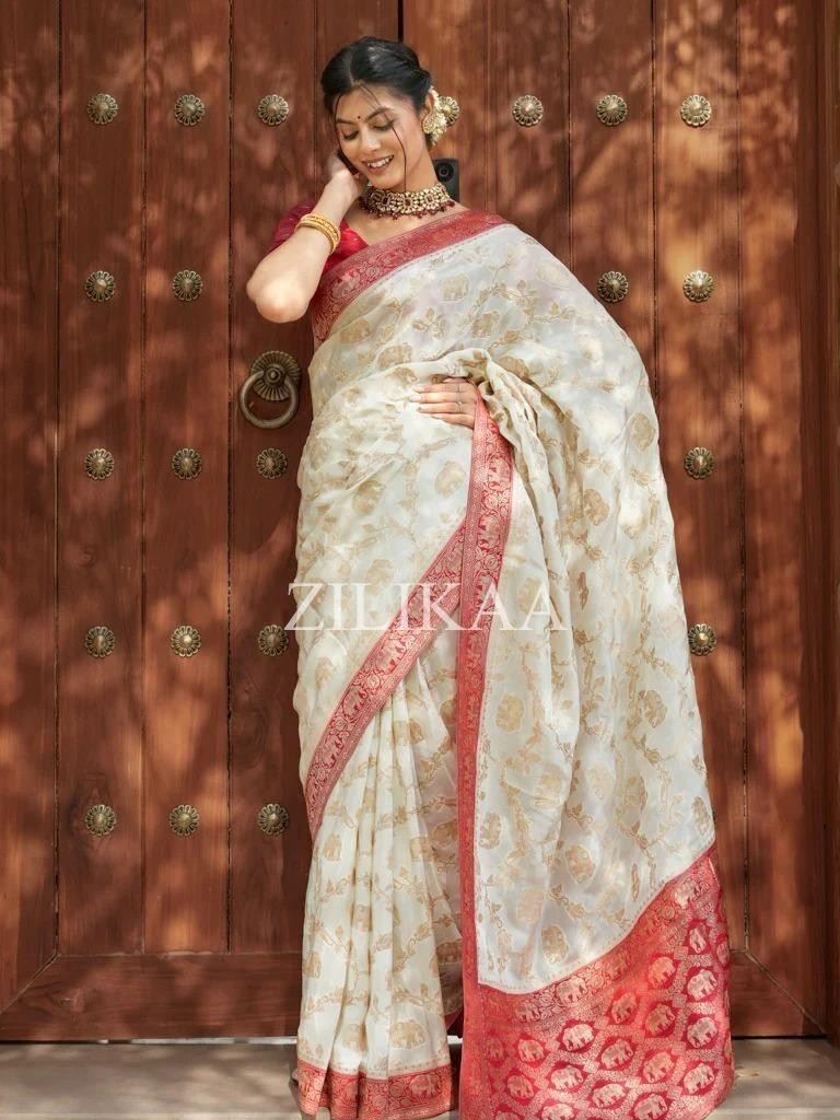 Designer Saree with Blouse Indian Pakistani Bollywood Party Wedding Ethnic Wear