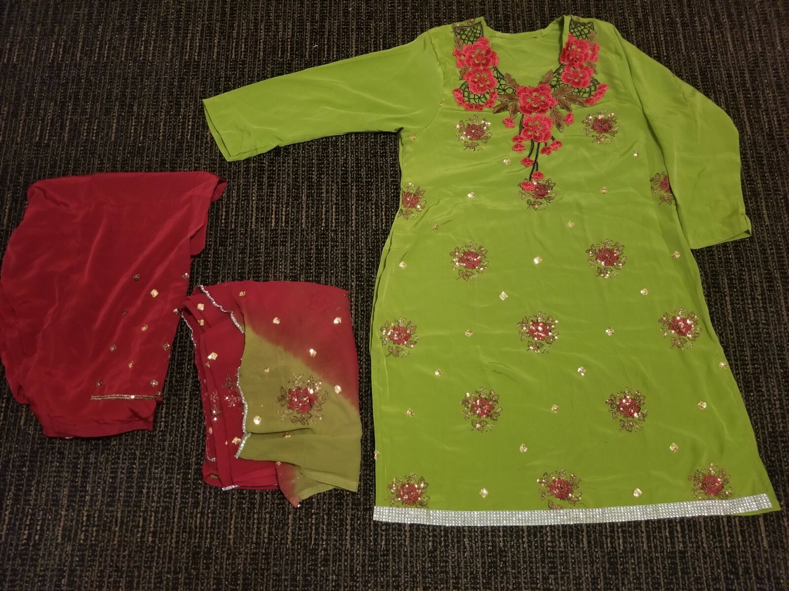 Pakistani Indian Salwar Kameez Anarkali Patiala Plus Size 42 44 46 48 50 52