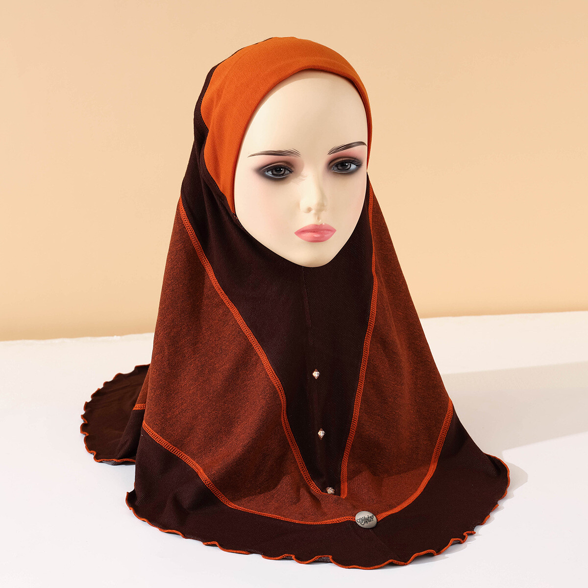 Fashion Women Scarf Muslim Wear Directly Instant Hijab Indian Patchwork Turban