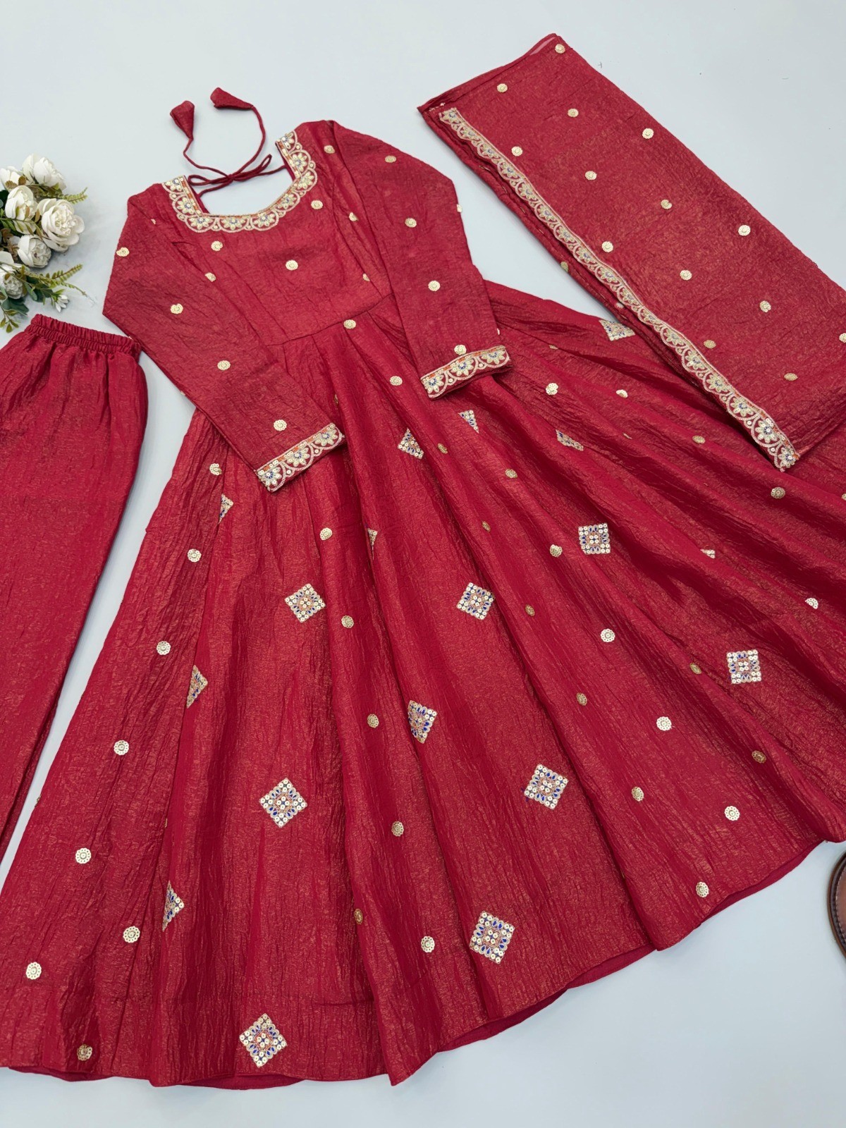 GOWN SALWAR KAMEEZ PAKISTANI INDIAN WEDDING PARTY WEAR DRESS BOLLYWOOD SUIT NEW
