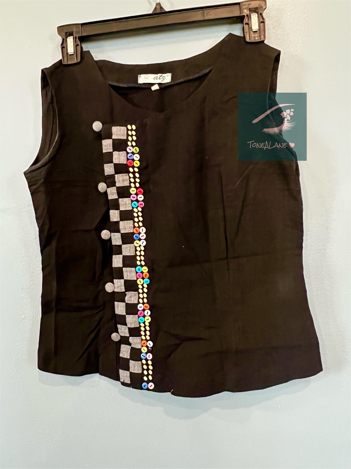 Burmese Traditional Clothing Handmade Top Blouse for women