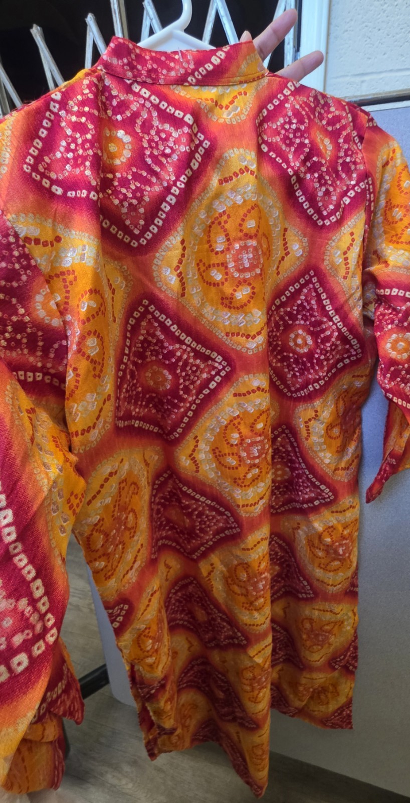 BEAUTIFUL Orange (MULTOCOLOR) kurti for women FOR Any Occassion Size M TO L