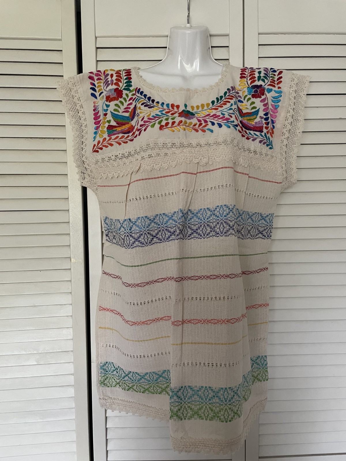 Loom made Mexican blouson,