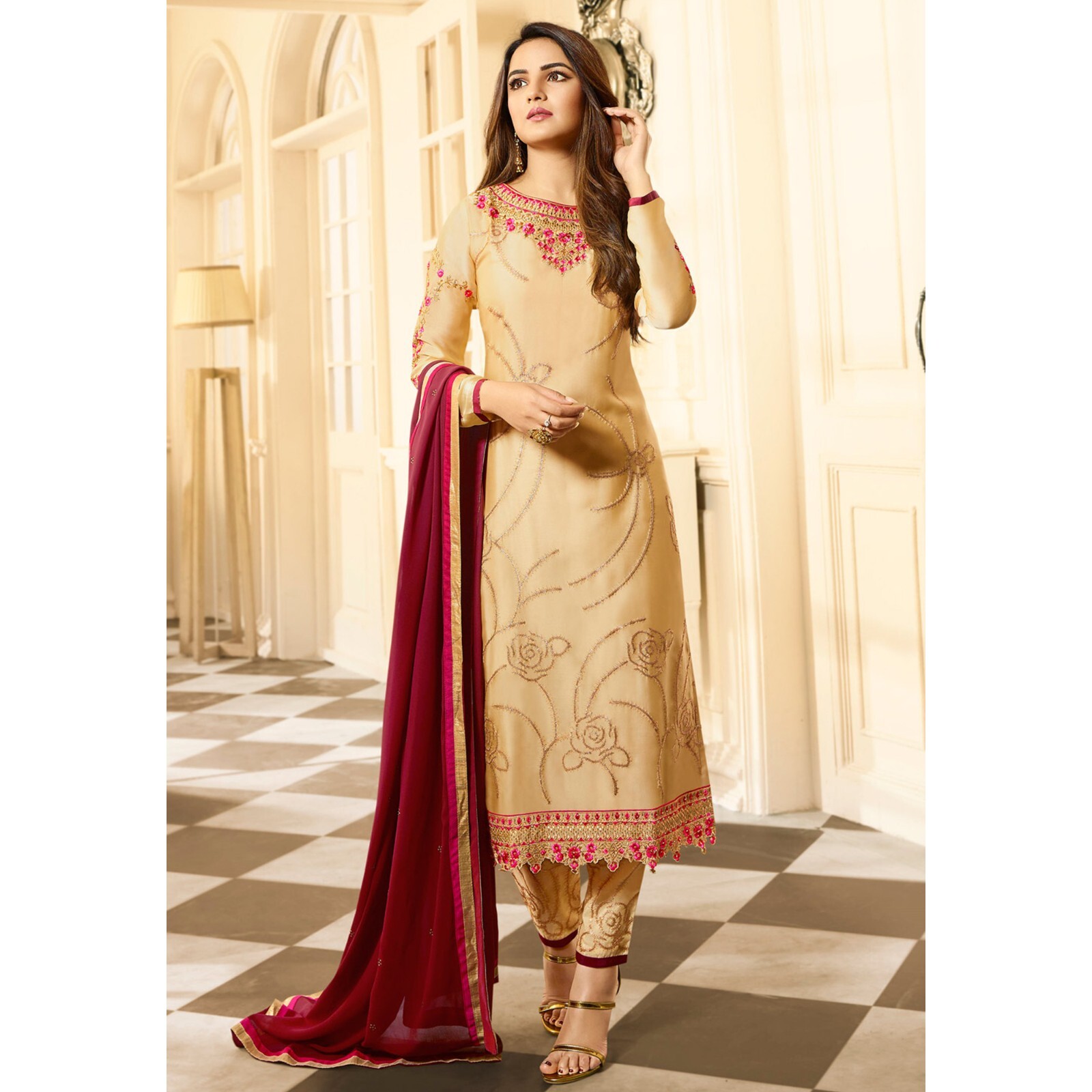 Bollywood Style Party Wear Pakistani Indian Designer Shalwar Kameez Pant Suits