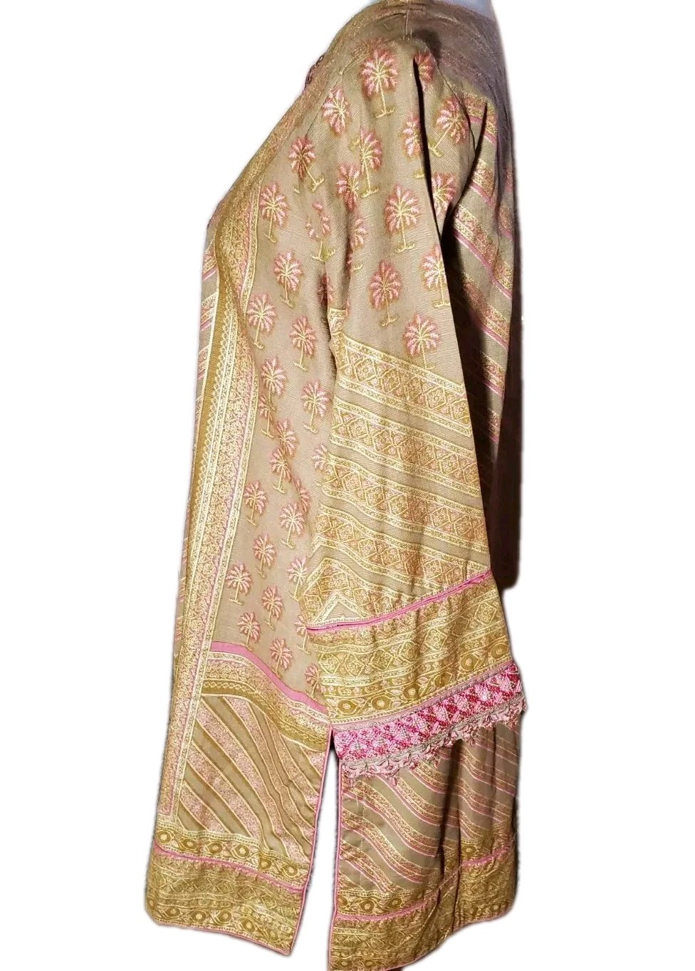 Alkaram Studio Pakistani Stitched Lawn Embroidered Salwar Kameez Indian Wedding