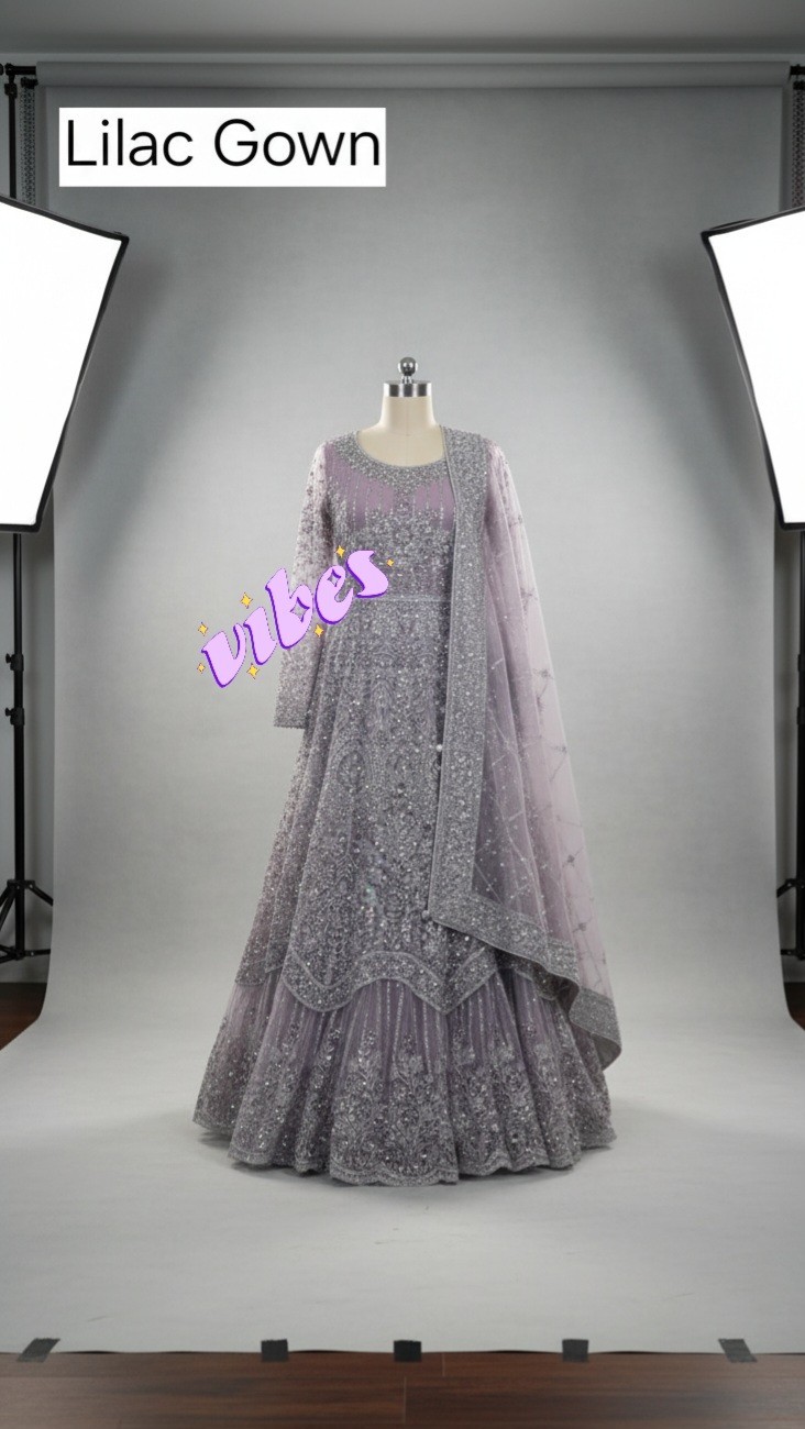 Pakistani 3 Piece Wedding Eid Dress Traditional Gown Walima Free Shipping Usa