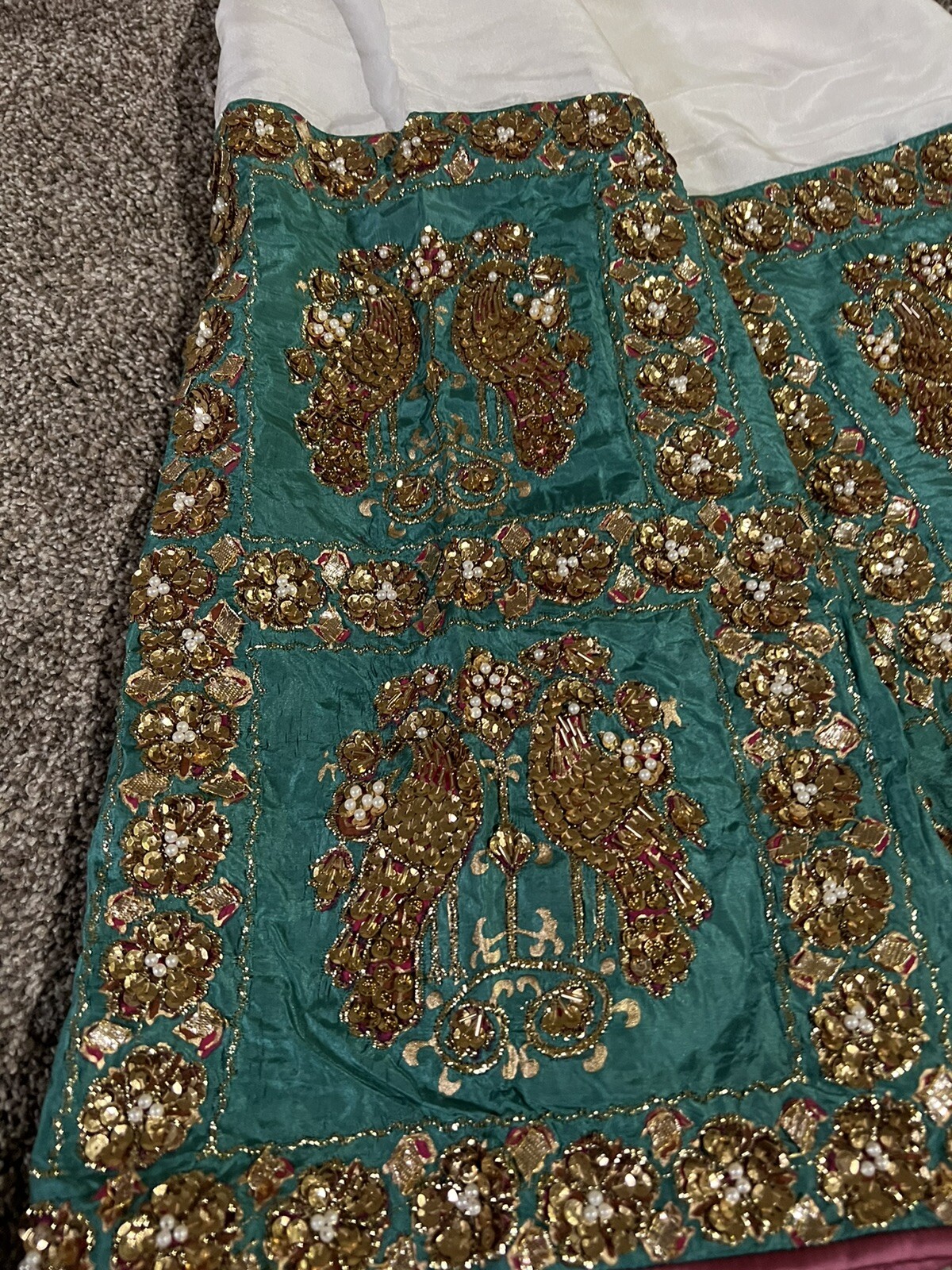 Hussain Rehar Custom Made Sana Safinaz Asim Jofa Silk SALWAR KAMEEZ MARIA B