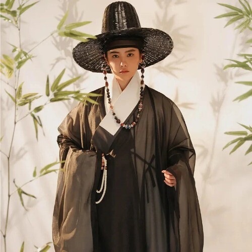 Hanfu Traditional Korean Clothing Men Ancient Ming Dynasty Costumes Hanbok