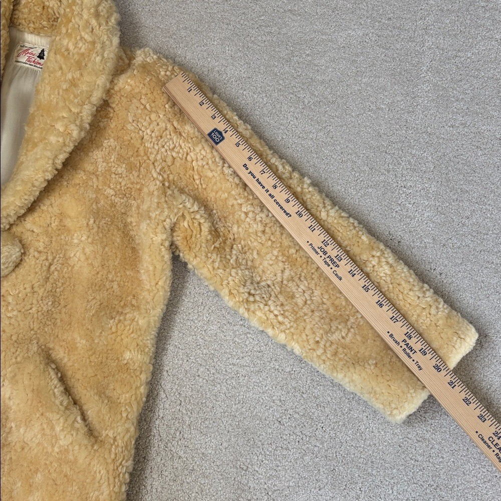 Vintage 50’s Alpine New Zealand Lambswool Sheepskin Sherpa Jacket Womens Small