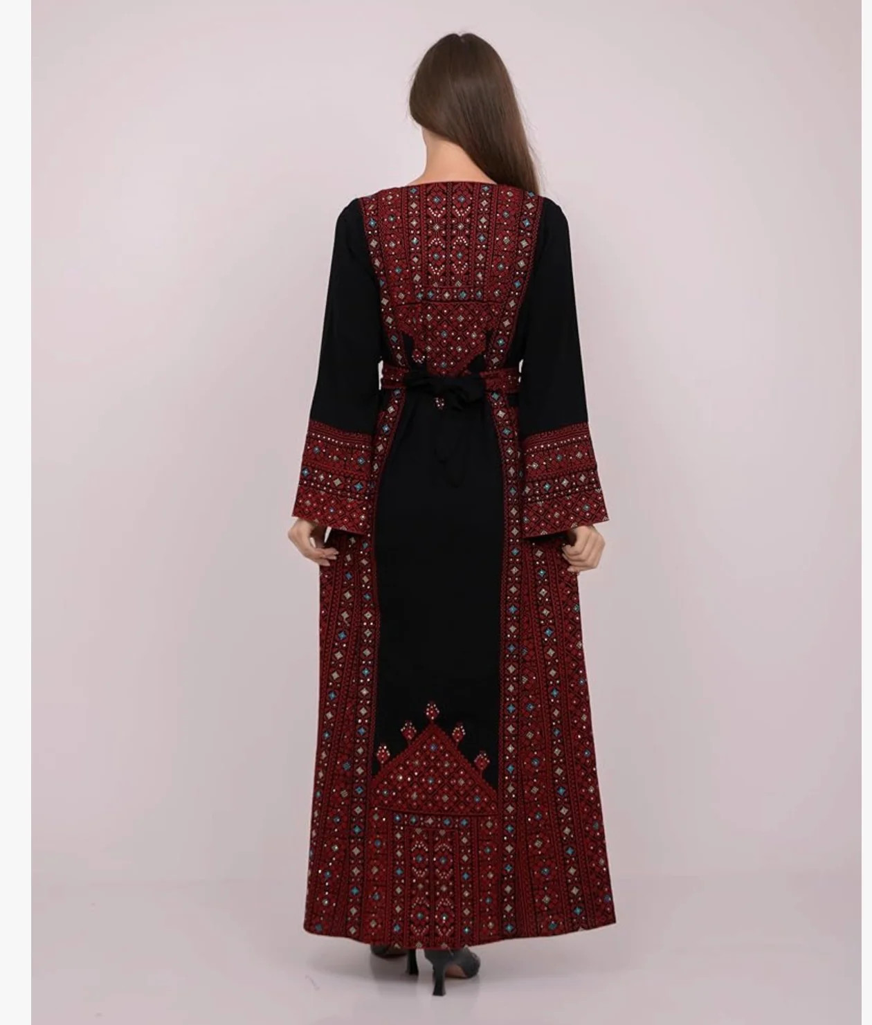 Tarif Thobe – Women’s Embroidered Dress, Perfect for Eid, Abaya, Ramadan