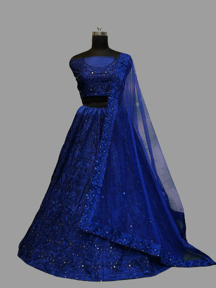 WEDDING NEW INDIAN PAKISTANI WOMEN BOLLYWOOD DESIGNER PARTY WEAR LEHENGA CHOLI