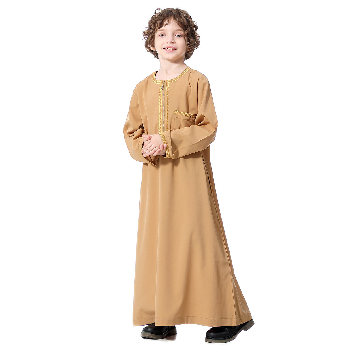 Thobe, Robe Daffah, Dishdasha Islamic Arabian Kaftan Boys Clothing Omani Style