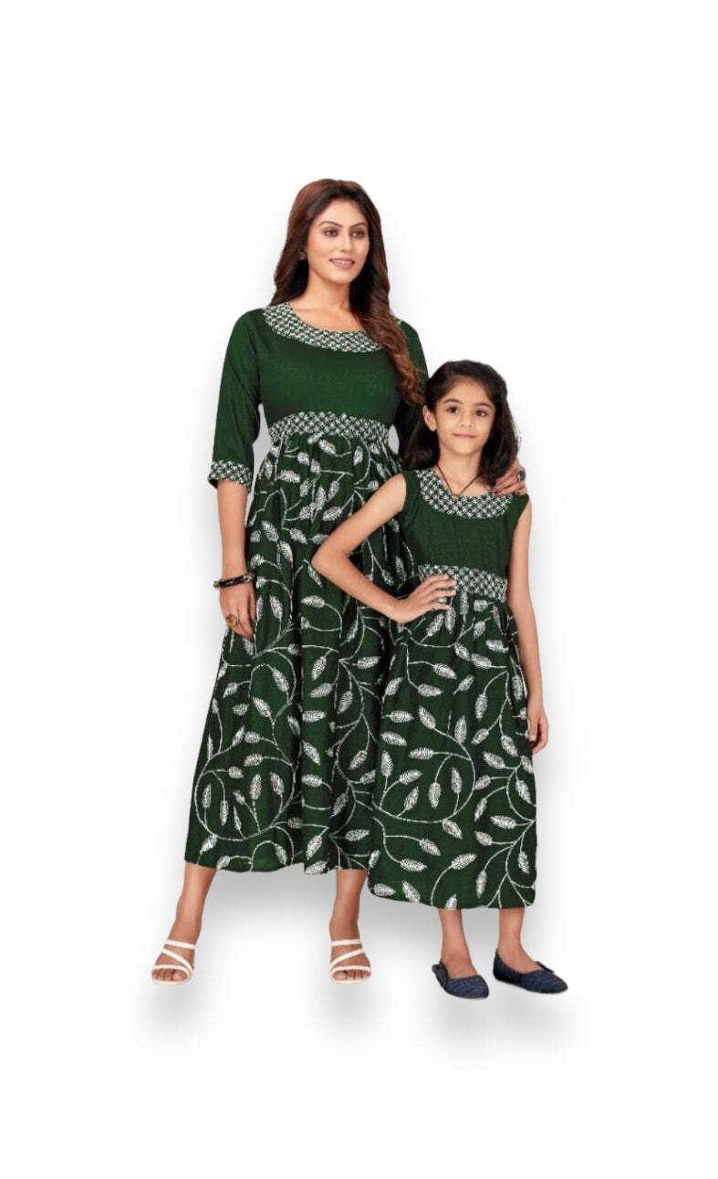 Ethereal Elegance: Girls’ Traditional Gown- E- Ethnic Wear