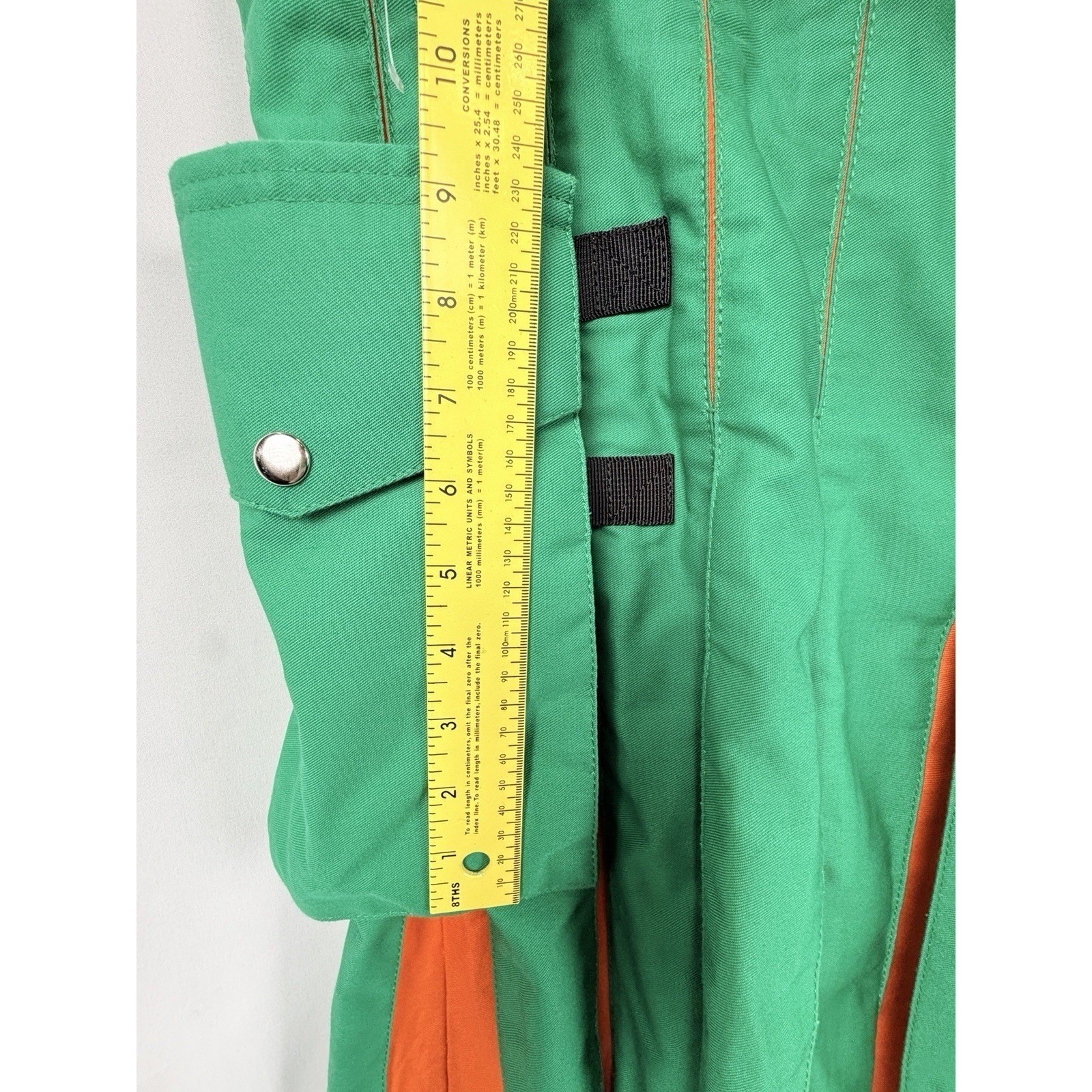 Custom Utility Kilt Green Orange Cargo Celtic Festival Highland LARP Size 44 Men