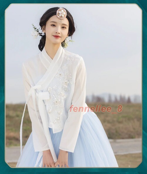 Traditional Korean Clothing Hanbok Dress Women Court Costume Hanbok Mujer Dance