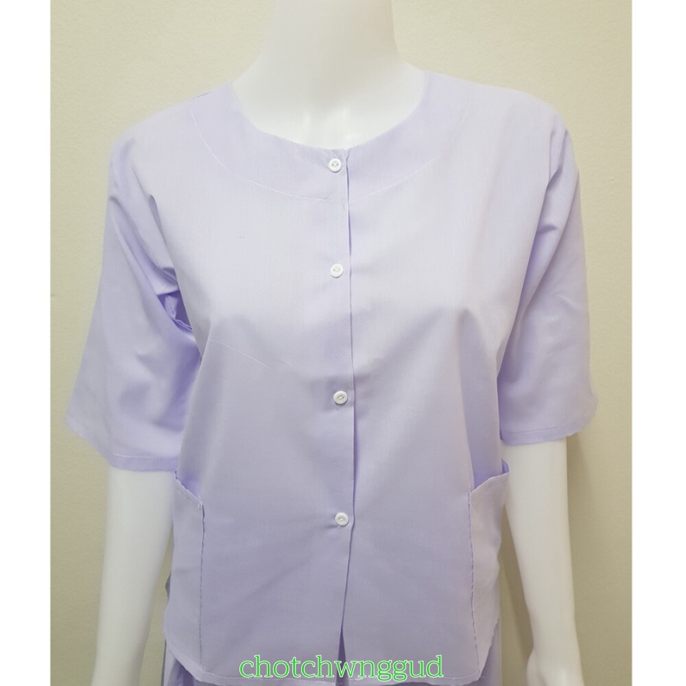 Buddhist Clothes Meditation Practice Dhamma Shirt Women White Toray Fabric