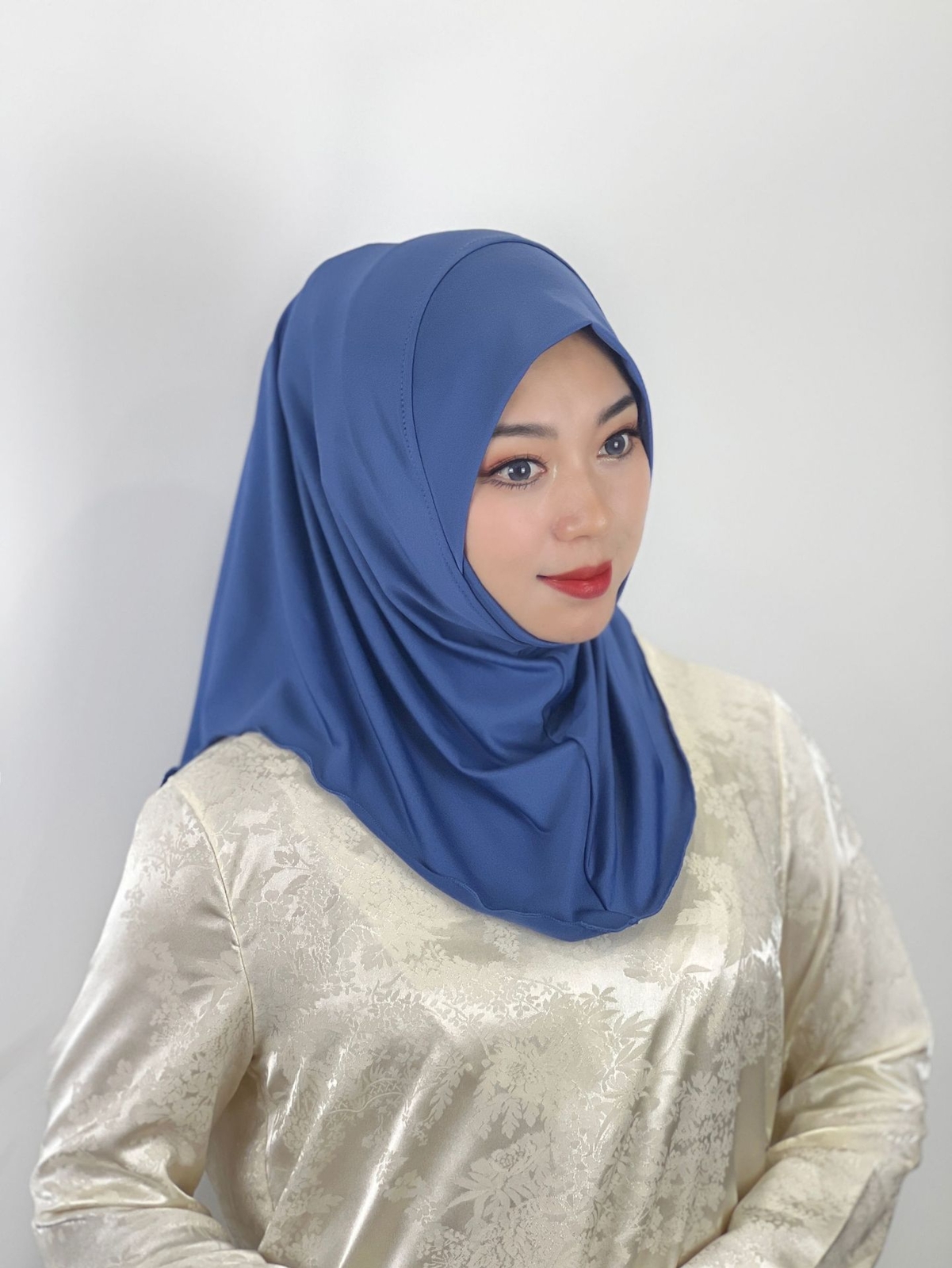 Muslim Arab Women Party Hijab Instant Amira Headscarf Wrap Shawls Turban 1PCS