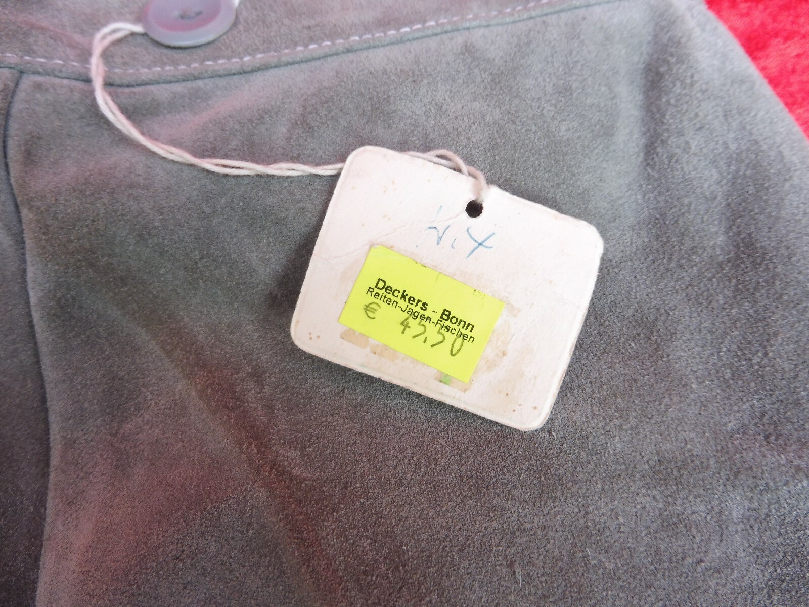 High-Quality Leather Shorts, Size 4 / 104, Made In Germany, Kids!