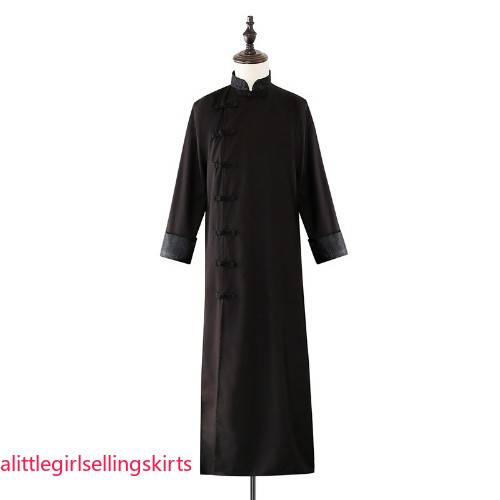 Traditional Hanfu LongRobes Gown Chinese Clothing Men Cheongsams Wedding Dress