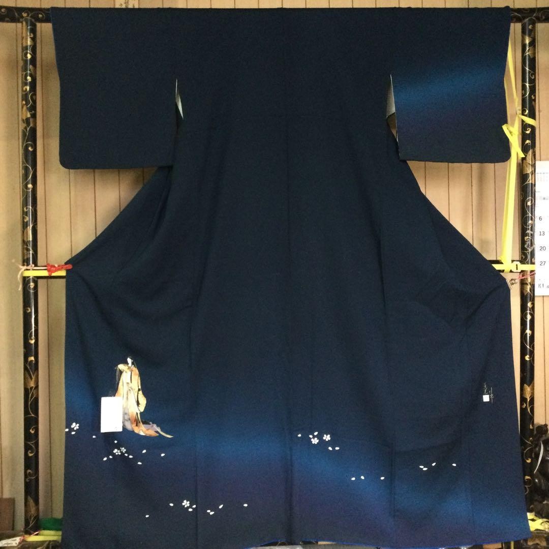 N309 Tsukesage Kimono N309 Tsukesage formal wear in traditional Japanese silk