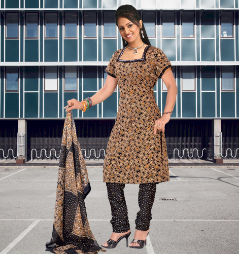 3pcs French Crepe Indian,Pakistani, Hindi, Salwar/Shalwar Kameez Suit Small 38″