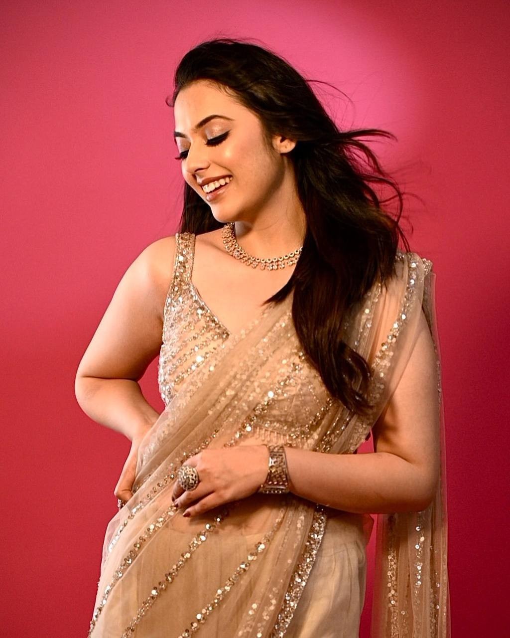 Bollywood Wedding Saree For Women Saree Blouse Partywear indian Soft Net Saree