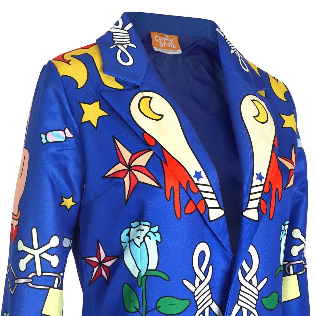 Cosplay Costume by Harley with Jacket, Pants and Top | Size L