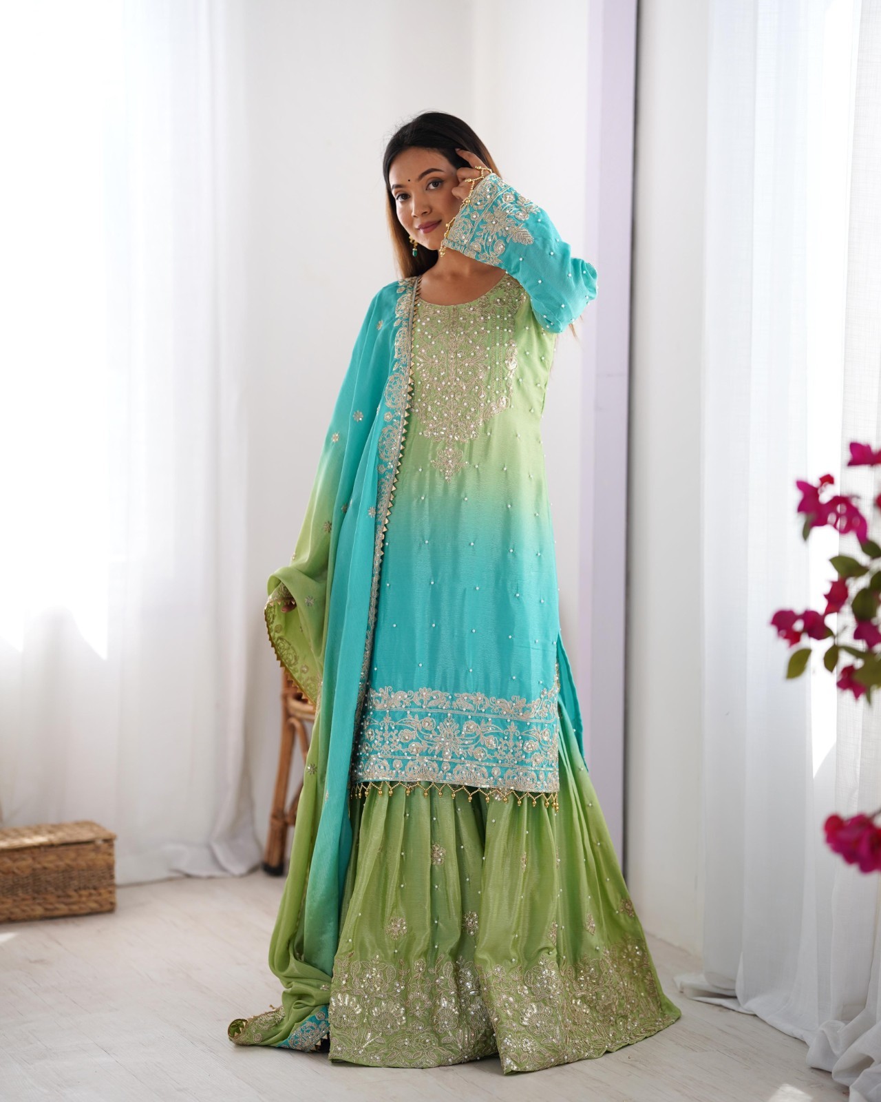 READYMADE SHARARA PLAZZO SALWAR KAMEEZ SUITS ANARKALI INDIAN KURTI WEDDING EID